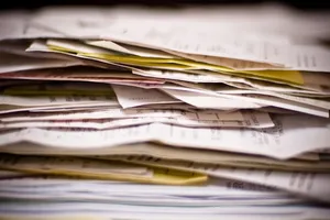 Manual billing paperwork for oilfield services