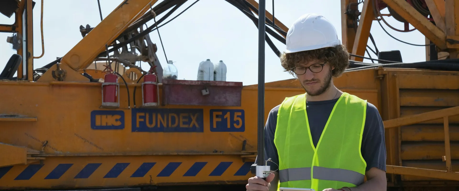 Land surveying operations