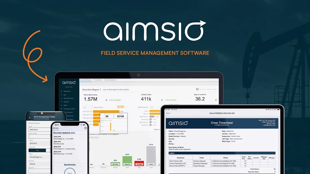 Aimsio platform walkthrough video