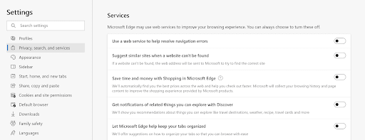 Turn off unnecessary services to speed up your cloud software