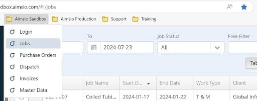 Using Bookmarks to Save Time - Bookmark your Aimsio software