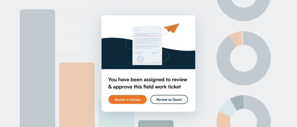 Digital approval software produces field service ticket approval benchmarks and workflow statistics